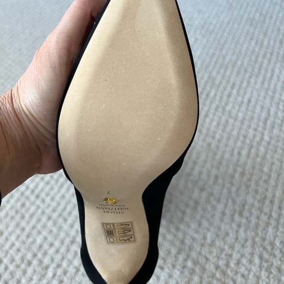 🔥Stuart Weitzman -  2022 ULTRASTUART 100 THIGH HIGH BOOT🔥 (as seen on Kim K.) - Picture 3 of 5